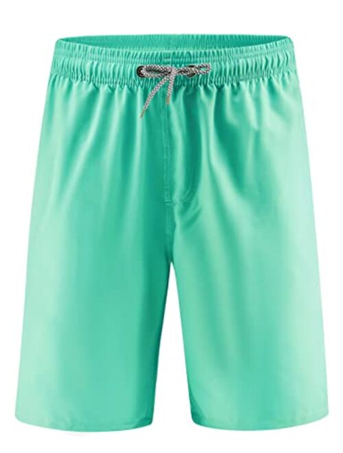 APTRO Men's Swim Trunks Quick Dry Swimwear Beach Short Bathing Suits with Mesh Lining and Pockets