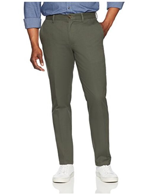 Amazon Essentials Men's Slim-fit Wrinkle-Resistant Flat-Front Chino Pant