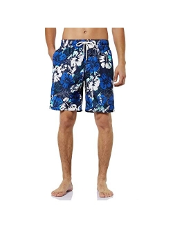 KAILUA SURF Big and Tall Mens Swim Trunks, 9" Mens Designer Bathing Suit Boardshorts