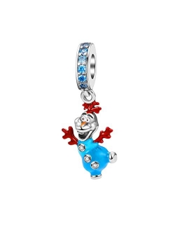 Dazlily Wizard World Robot Dog Cat Cartoon Charms fits Bracelets Necklace 925 Sterling Silver Lucky Charm for Woman Girl Jewelry Gifts Pendant Bead