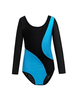 Jetfree Gymnastics Leotards for Girls Athletic Clothes Activewear One-piece leotard for ballet