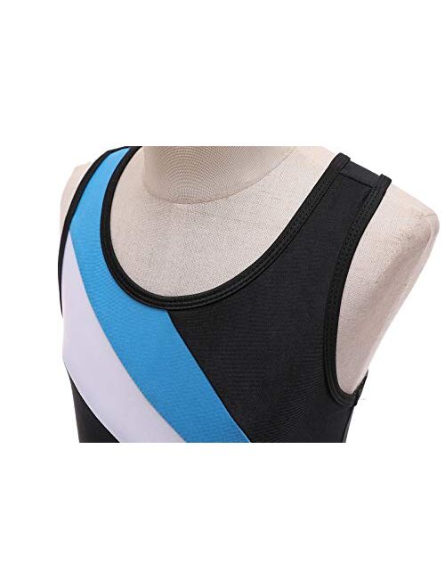 Jetfree Gymnastics Leotards for Girls Athletic Clothes Activewear One-piece leotard for ballet