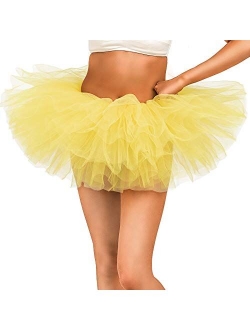 Jane Shine Adult Tutu Skirt, Tulle Tutus for Women, Teens Ballet Skirts Classic 5 Layers