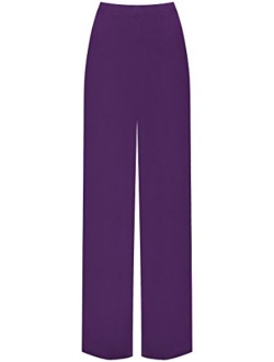 WearAll Plus Size Women's Palazzo Trousers