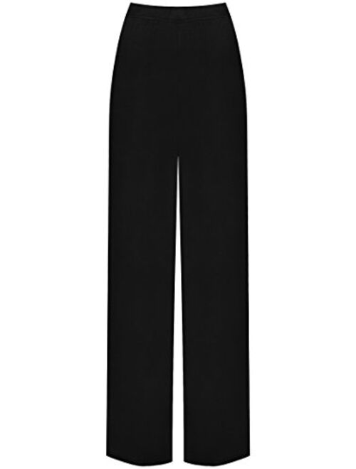 WearAll Plus Size Women's Palazzo Trousers