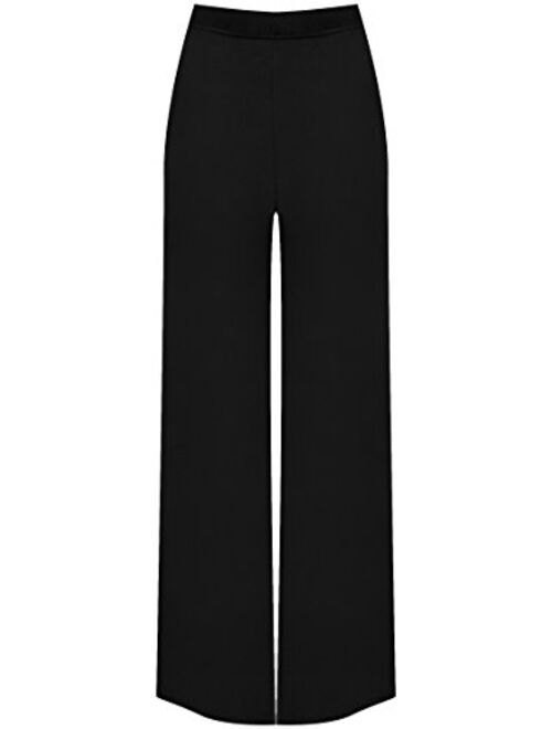 WearAll Plus Size Women's Palazzo Trousers