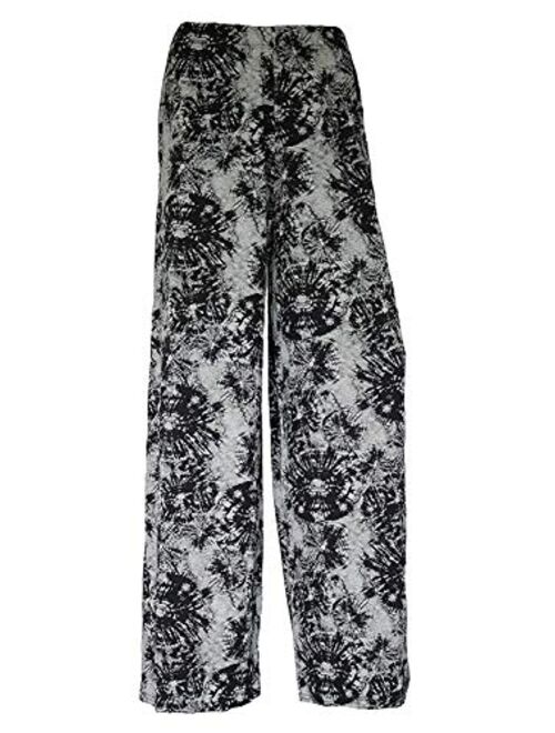 WearAll Plus Size Women's Palazzo Trousers