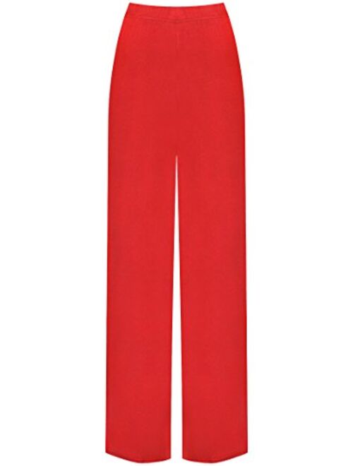 WearAll Plus Size Women's Palazzo Trousers