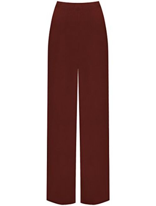 WearAll Plus Size Women's Palazzo Trousers