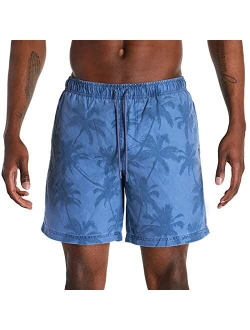 Generic Men's Swim Trunks Quick Dry Print Mesh Lining Swimwear Bathing Suits Elastic Waist Beach Shorts with Pockets