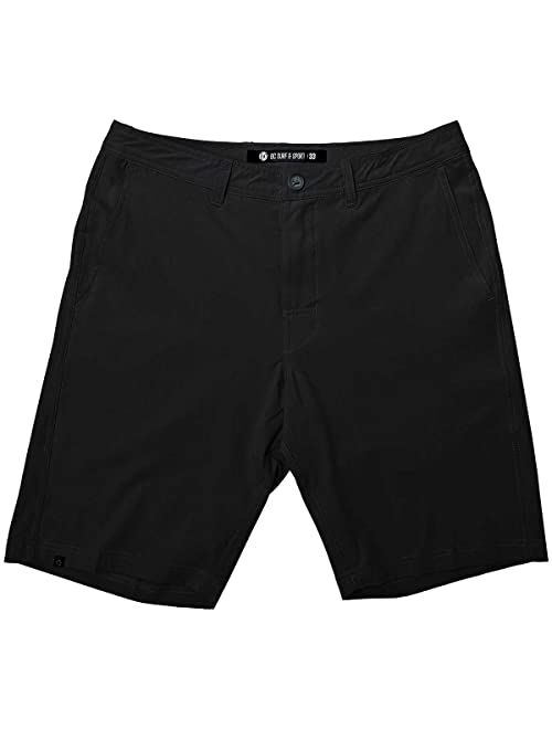 Bc Surf & Sport BC SURF Men's Hybrid Amphibious 4 Way Stretch Quick-Dry Walk Short