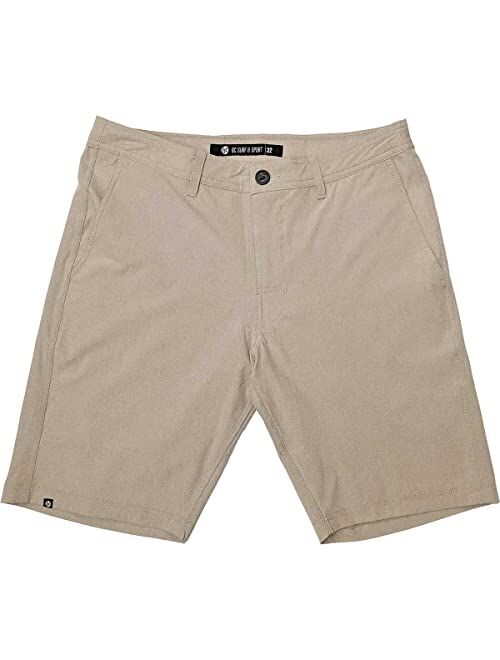 Bc Surf & Sport BC SURF Men's Hybrid Amphibious 4 Way Stretch Quick-Dry Walk Short