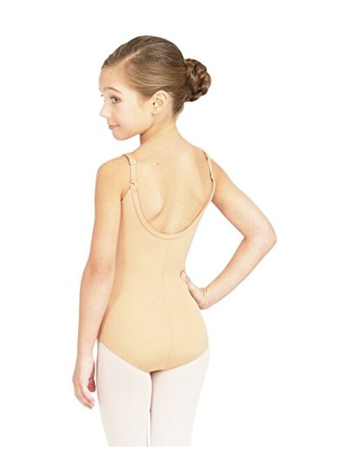 Capezio Girls' Team Basic Camisole Leotard with Adjustable Straps