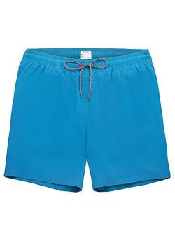 Biwisy Mens Swim Trunks Quick Dry Swim Shorts with Mesh Lining Funny Beach Shorts