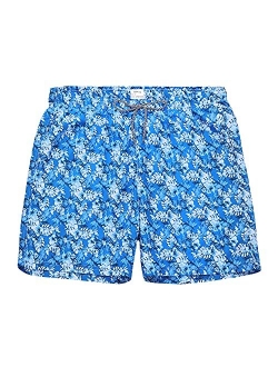 Biwisy Mens Swim Trunks Quick Dry Swim Shorts with Mesh Lining Funny Beach Shorts