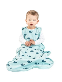 Woolino 4 Season Baby Sleep Bag, Australian Merino Wool Sleep Sack, Adjustable 2-24 Months Size Fits Infants & Toddlers