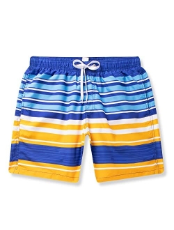 Sloosh Men’s Swim Trunks, Quick Dry Sun Protection Swim Shorts with Drawstring, Beach Shorts, Sports Running Bathing Suits