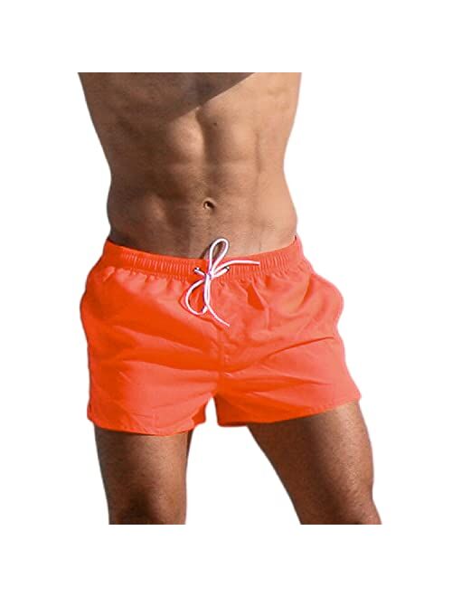 Taddlee Men Swimwear Swim Board Shorts Surf Trunks Bathing Suits Swimsuits Boxer