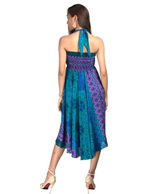 Joob Joob Long Boho Skirts for Women - Bohemian Hippie Maxi Skirt