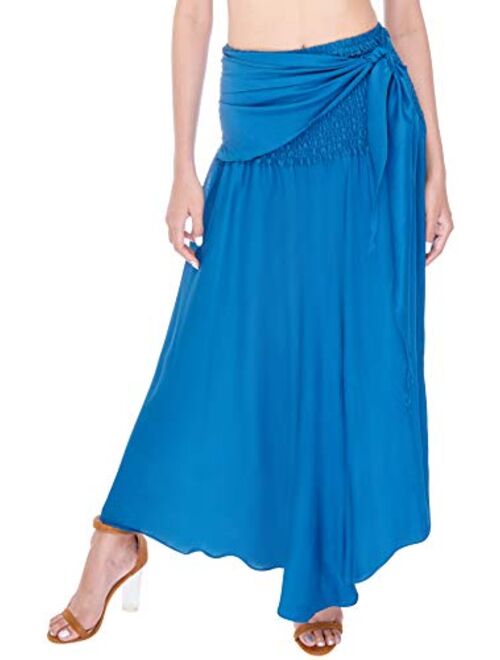 Joob Joob Long Boho Skirts for Women - Bohemian Hippie Maxi Skirt