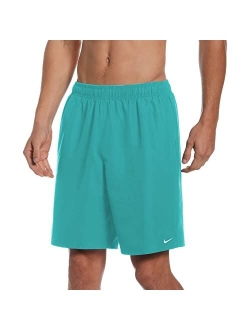 Men's Solid Lap 9" Volley Short Swim Trunks