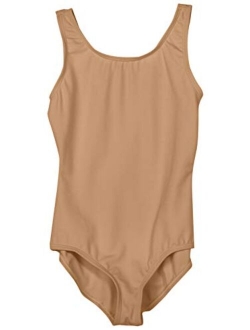 girls Team Basic Tank Leotard