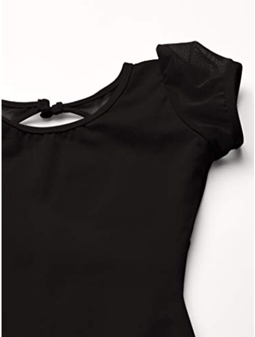 Capezio girls Puff Sleeve Keyhole Back Leotard