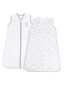 TILLYOU Jersey Cotton Sleep Sacks, S/M/L/XL