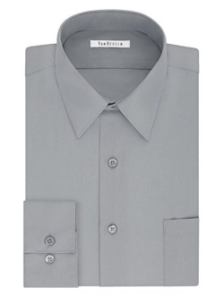 Men's Tall Fit Dress Shirts Poplin