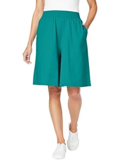 Woman Within Women's Plus Size Split Skirt