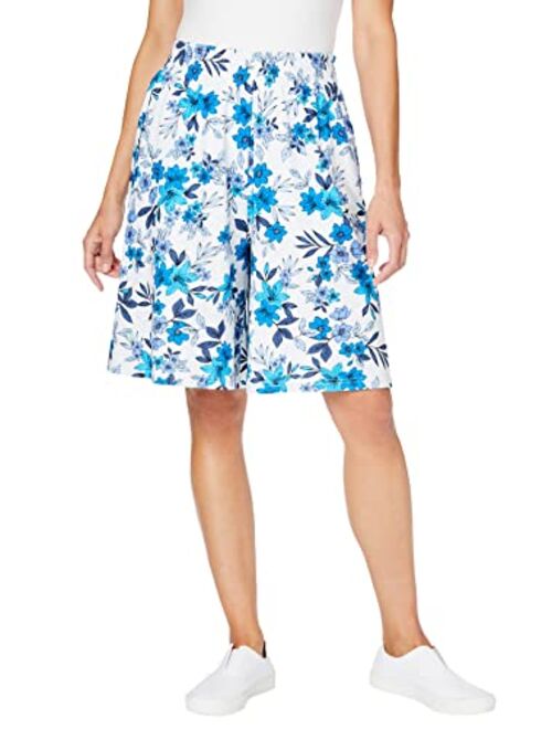 Woman Within Women's Plus Size Split Skirt