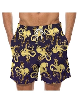 Gadgetstalk Keep Rubbing - Men Custom Swim Trunks, Gift for Men, Summer Party Gift