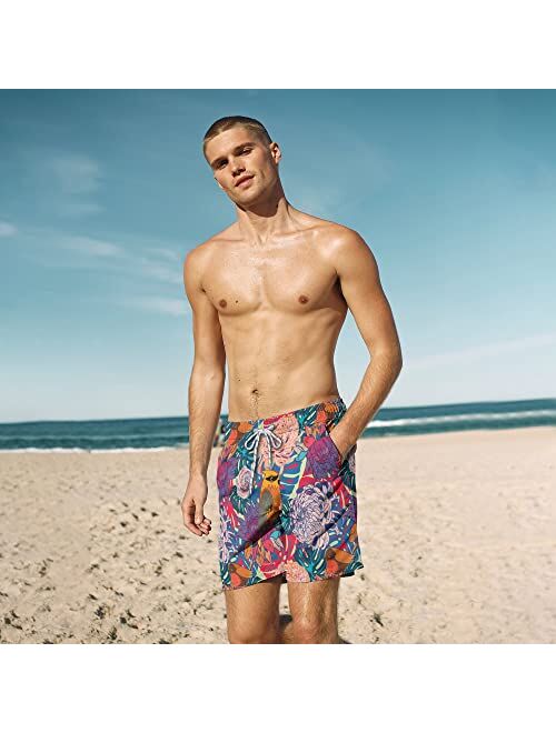 Gadgetstalk Keep Rubbing - Men Custom Swim Trunks, Gift for Men, Summer Party Gift