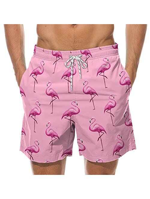 Gadgetstalk Keep Rubbing - Men Custom Swim Trunks, Gift for Men, Summer Party Gift