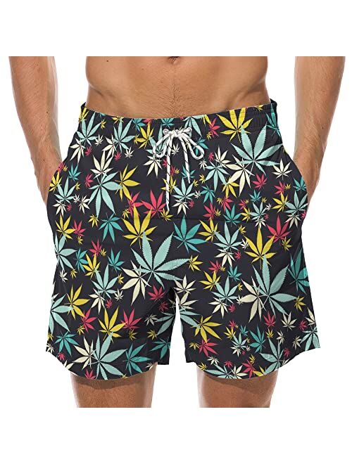 Gadgetstalk Keep Rubbing - Men Custom Swim Trunks, Gift for Men, Summer Party Gift