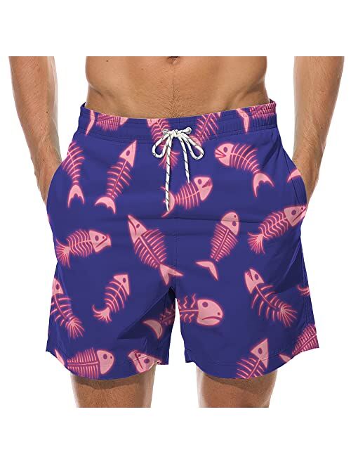 Gadgetstalk Keep Rubbing - Men Custom Swim Trunks, Gift for Men, Summer Party Gift