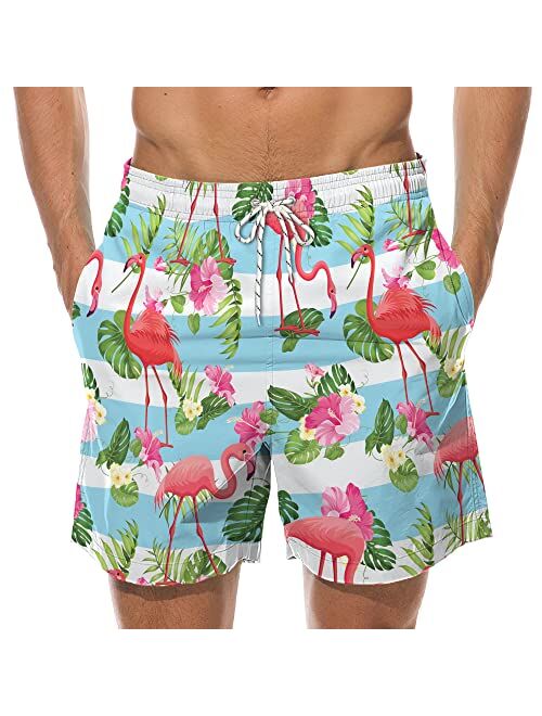 Gadgetstalk Keep Rubbing - Men Custom Swim Trunks, Gift for Men, Summer Party Gift