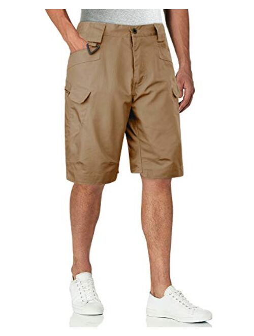 Alimens & Gentle Men's Cargo Short Elastic Waist Multi-Pocket Outdoor Military Tactical Shorts