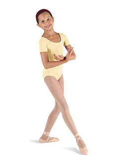 Dance Girls Ballet Short Sleeve Leotard