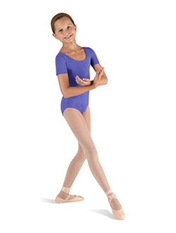 Dance Girls Ballet Short Sleeve Leotard