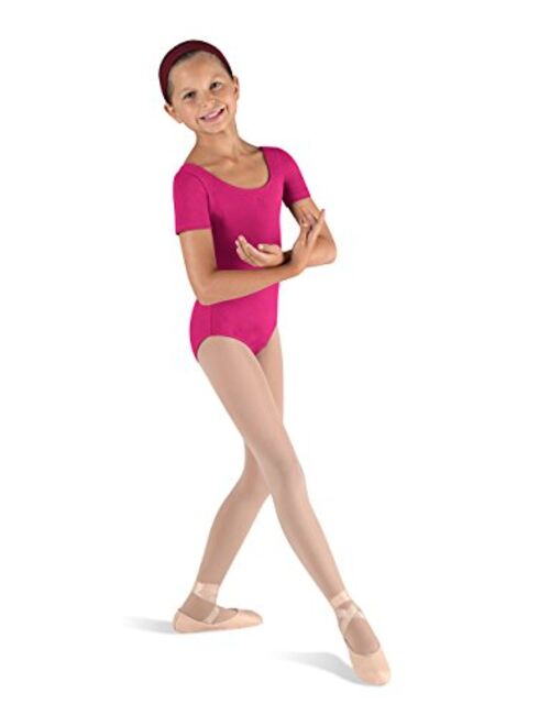 Bloch Dance Girls Ballet Short Sleeve Leotard