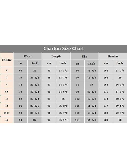 CHARTOU Women's Retro High Waist Long Denim A Line Maxi Skirt with Pockets