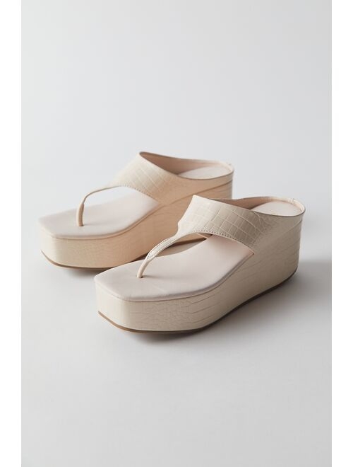 Urban outfitters Matisse Footwear Coconuts Lyric Thong Wedge Sandal