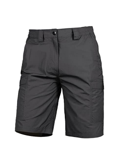 Men's Outdoor Tactical Shorts Water Resistant Cargo Work Shorts Relaxed Fit Hiking Shorts