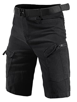 HENWENVONSON 2022 Waterproof Urban Tactical Shorts for Men Quick Dry Breathable Hiking Fishing Cargo Shorts (No Belt)