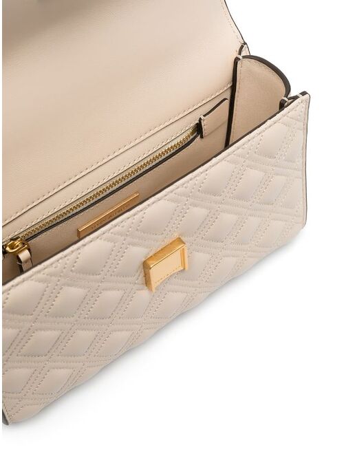 Tory Burch embossed and quilted cross-body bag