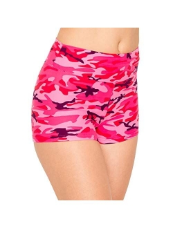 ALWAYS Women Workout Yoga Shorts - Premium Buttery Soft Solid Stretch Cheerleader Running Dance Volleyball Short Pants