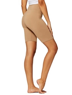 Conceited Premium Buttery Soft High Waisted Leggings for Women - Full Length, Capri Length and Shorts - Reg and Plus Size - 5"