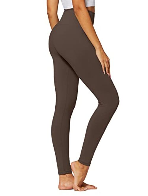 Conceited Premium Buttery Soft High Waisted Leggings for Women - Full Length, Capri Length and Shorts - Reg and Plus Size - 5"