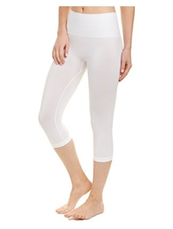 SlimMe High-Waisted Tummy Control Shaping Capri Leggings